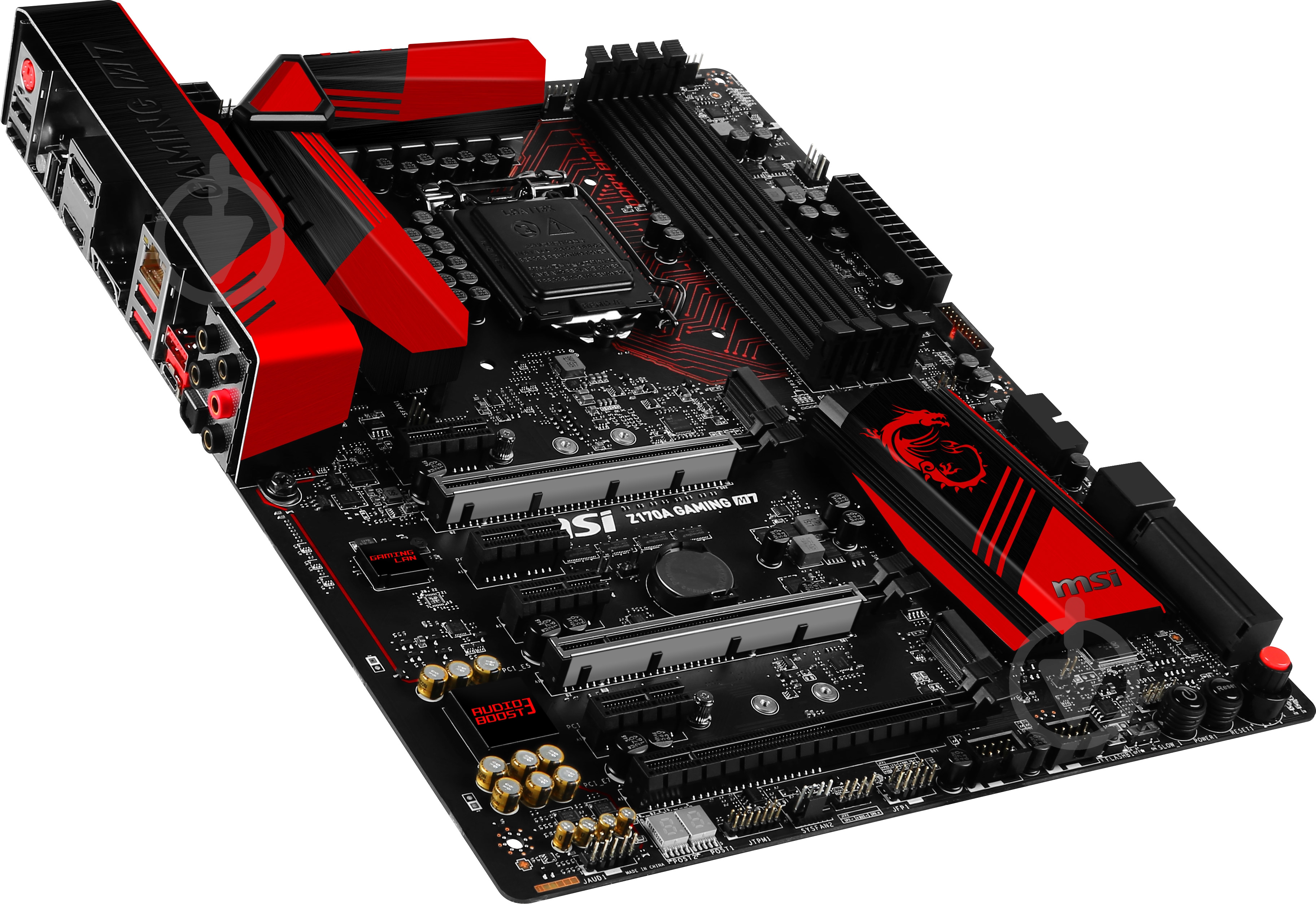 Материнская плата MSI Z170A GAMING M7 (Socket 1151, Intel Z170, ATX) - фото 2 Материнская плата MSI Z170A GAMING M7 (Socket 1151, Intel Z170, ATX) - фото 2