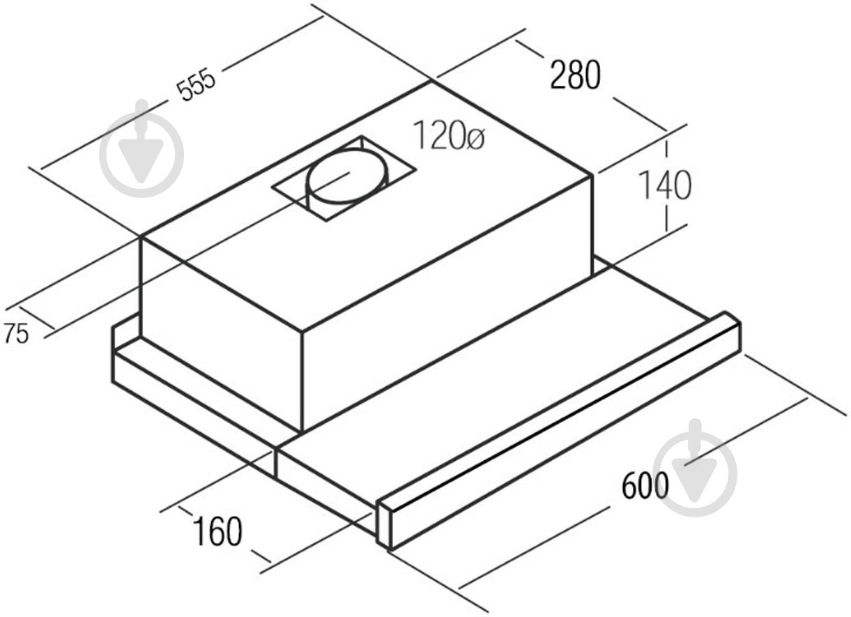 Вытяжка Cata TF 2003 60 DURALUM/C - фото 17 Вытяжка Cata TF 2003 60 DURALUM/C - фото 17