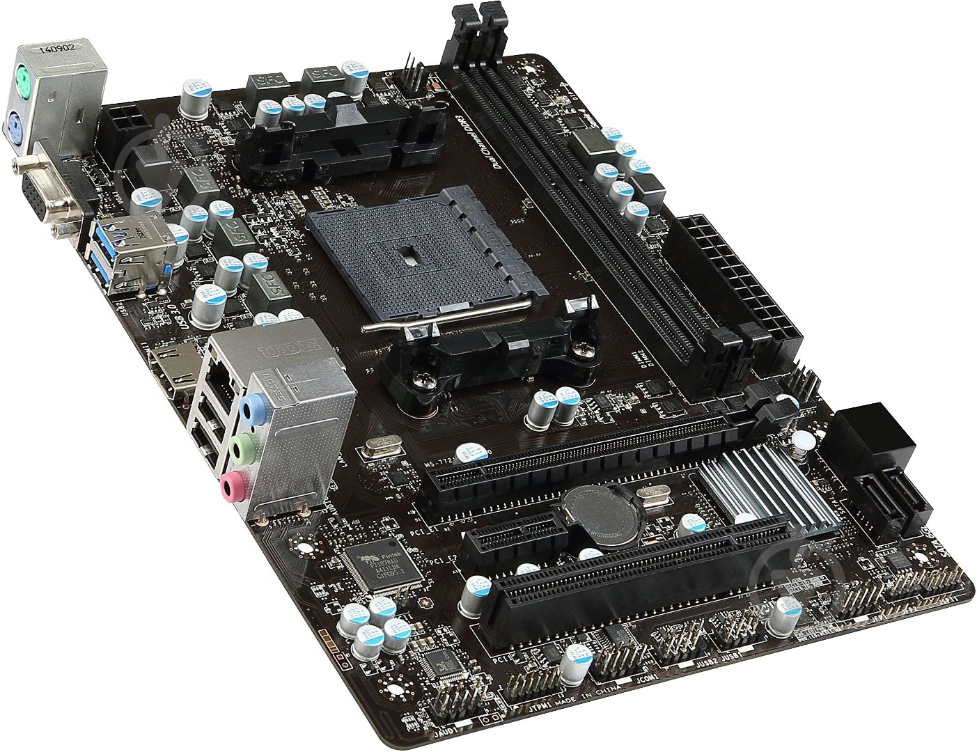 Материнская плата MSI A68HM-E33 V2 (Socket FM2+, AMD A68H, mirco ATX) - фото 2