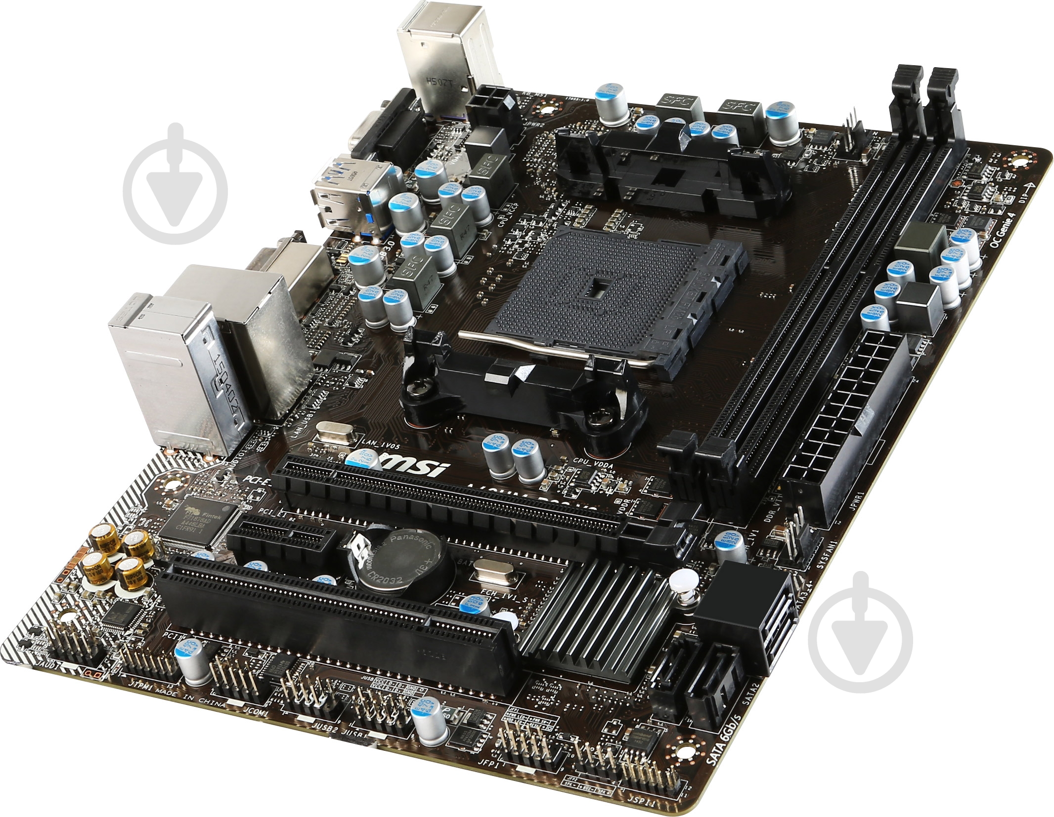 Материнская плата MSI A68HM-P33 V2 (Socket FM2+, AMD A68H, mirco ATX) - фото 3