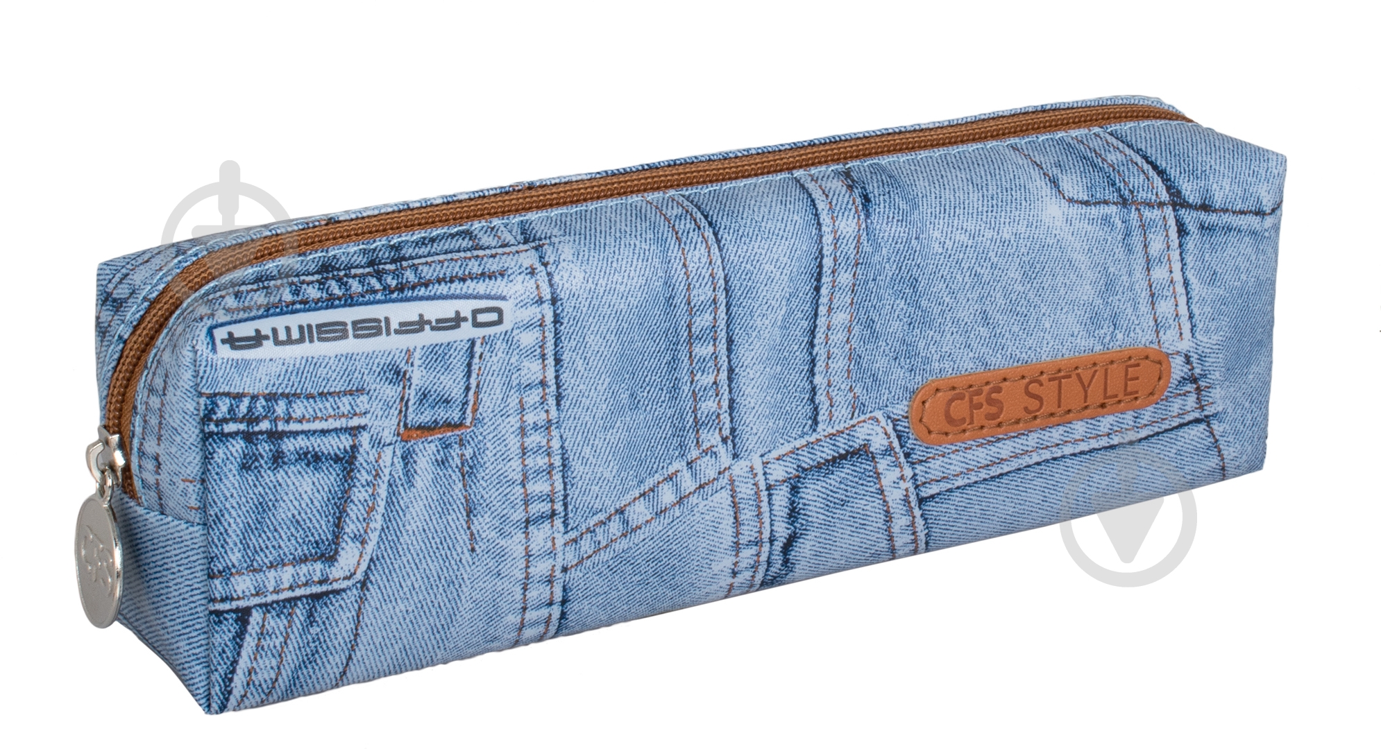 Пенал м’який Jeans Cool For School синій - фото 1