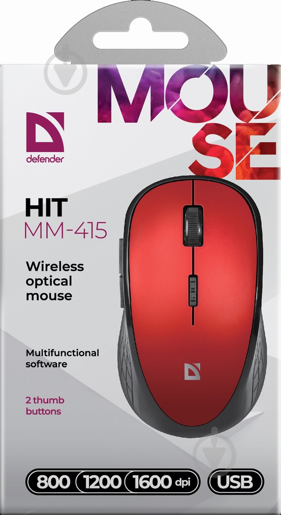 Мышь Defender Hit MM-415 (52415) - фото 5