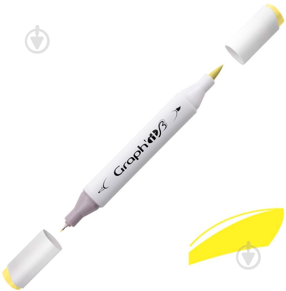 Маркер двусторонний Graph'it GI81170 солнце - фото 1