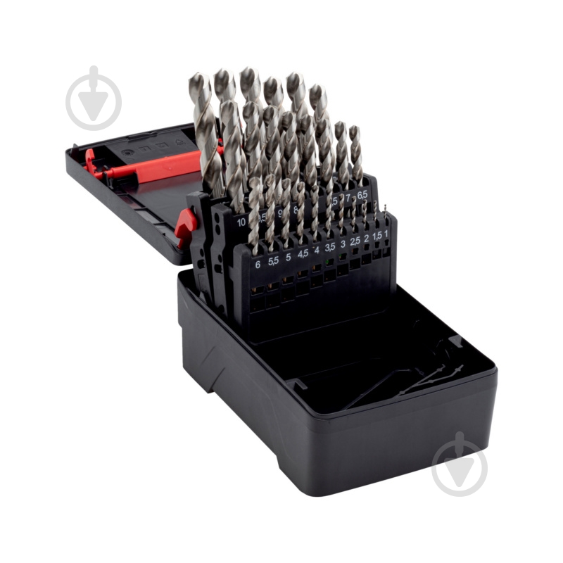 Набор сверл WURTH HSS (1-13 мм) х 0,5 25 шт. 0626000025 - фото 1 Набор сверл WURTH HSS (1-13 мм) х 0,5 25 шт. 0626000025 - фото 1