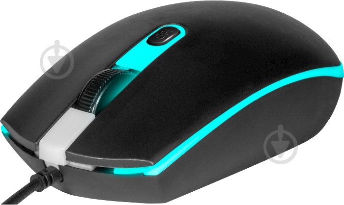 Миша Defender Dot MB-986 Black (52986) - фото 3