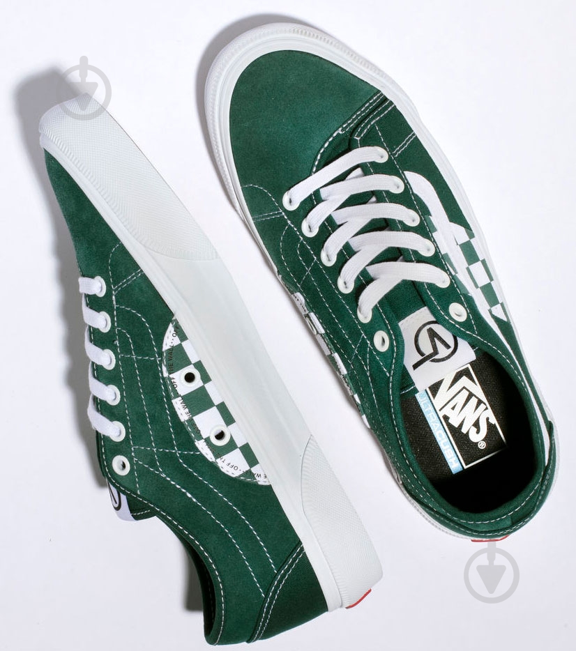 Кроссовки Vans VN0A4BTH1BC1 р.42 зеленый - фото 2