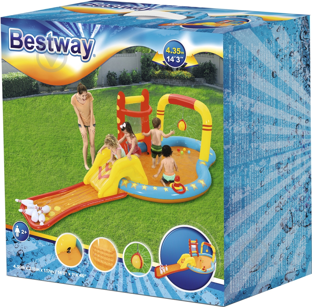 Бассейн надувной Bestway Champ 435х213х117 см - фото 11 Бассейн надувной Bestway Champ 435х213х117 см - фото 11