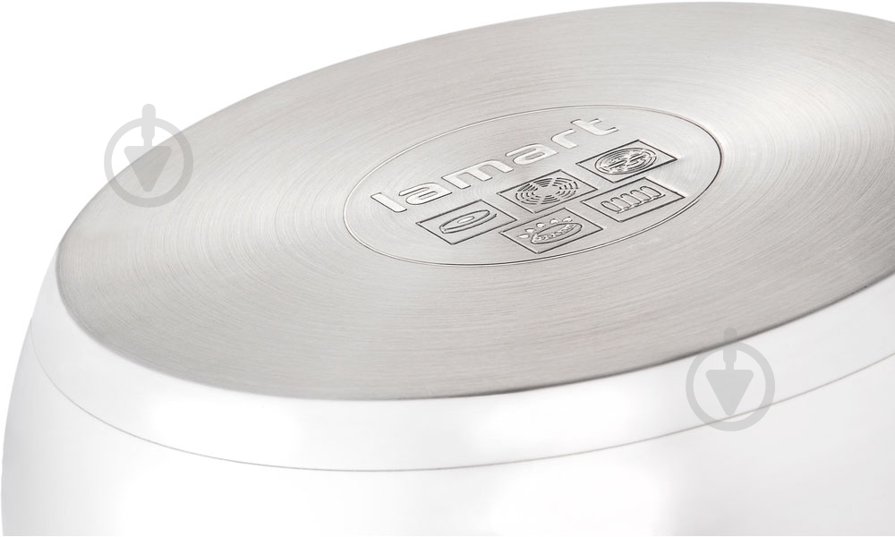 Набор кастрюль Lamart Shape 8 предметов LT1111 - фото 8