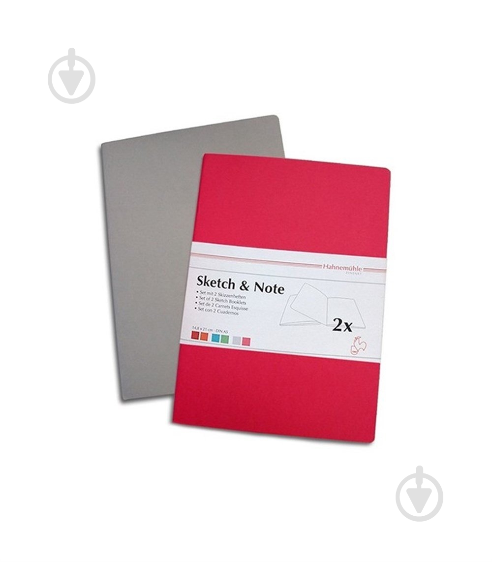 Блокнот Hahnemuhle Sketch & Note Gray/Pink Bundle А5 - фото 1