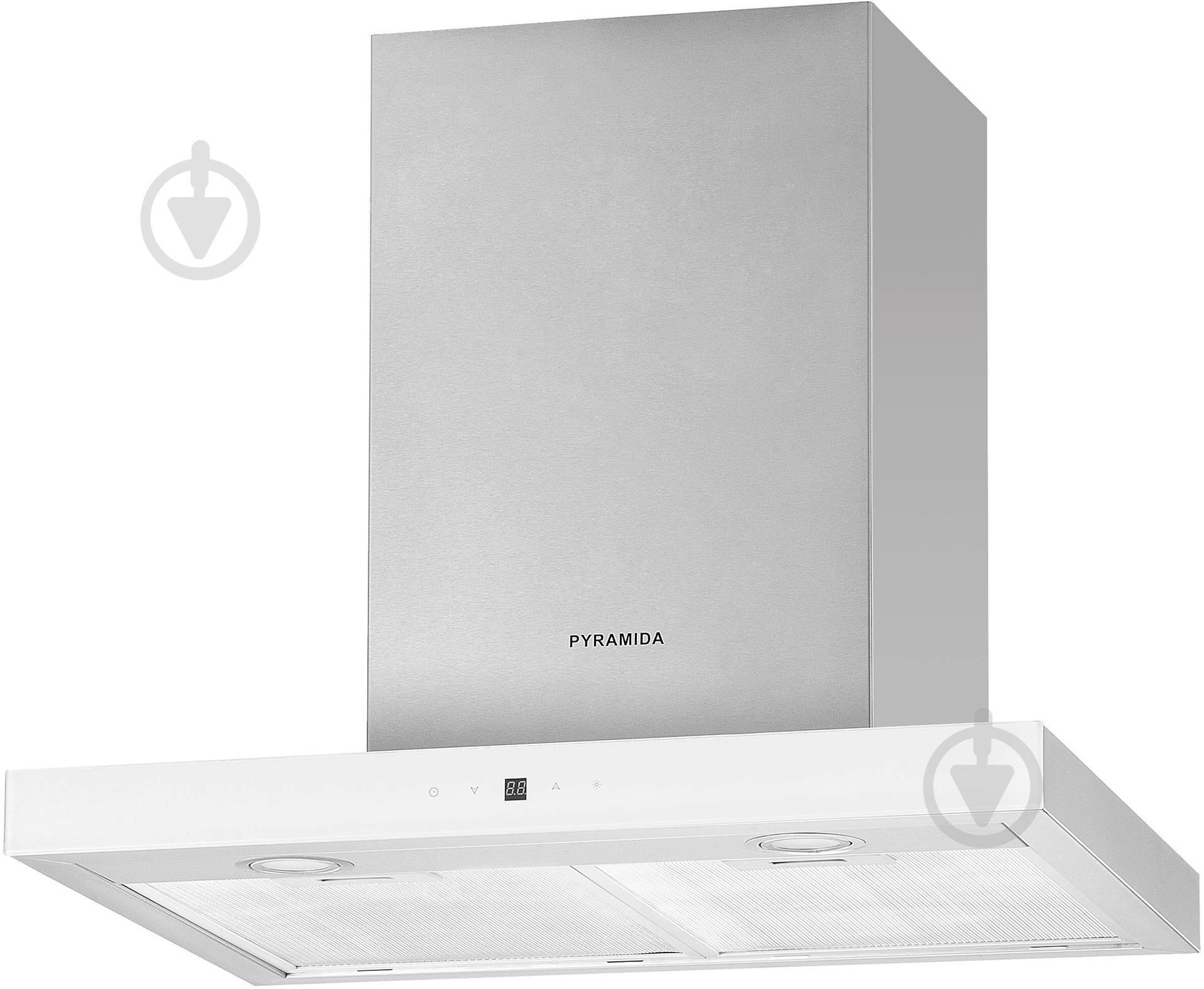 Вытяжка Pyramida HEF 22 (H-600 MM) WHITE - фото 1 Вытяжка Pyramida HEF 22 (H-600 MM) WHITE - фото 1