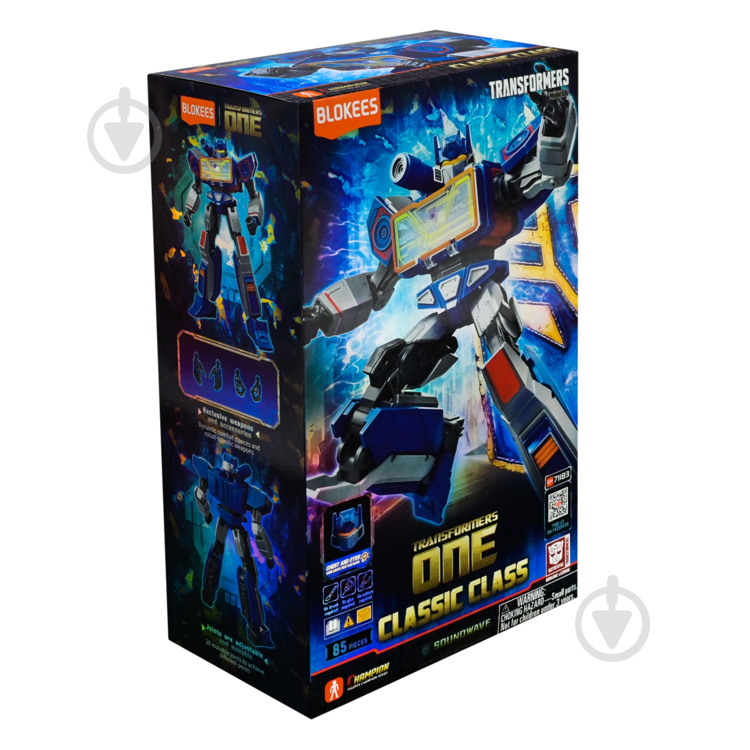 Фигурка-конструктор Blokees Transformers 71183 - фото 8 Фигурка-конструктор Blokees Transformers 71183 - фото 8