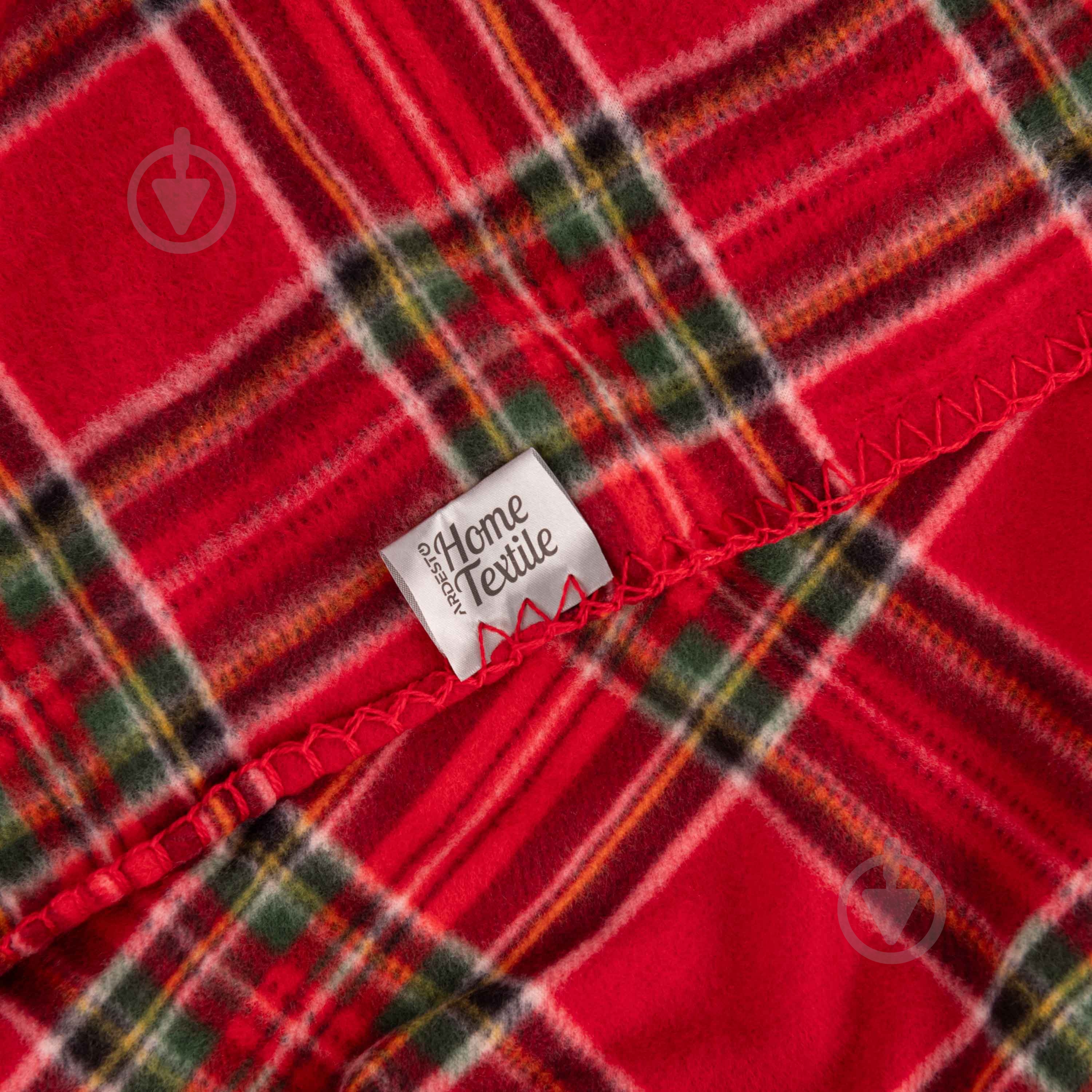 Плед Fleece 130x160 см красный ARDESTO - фото 11