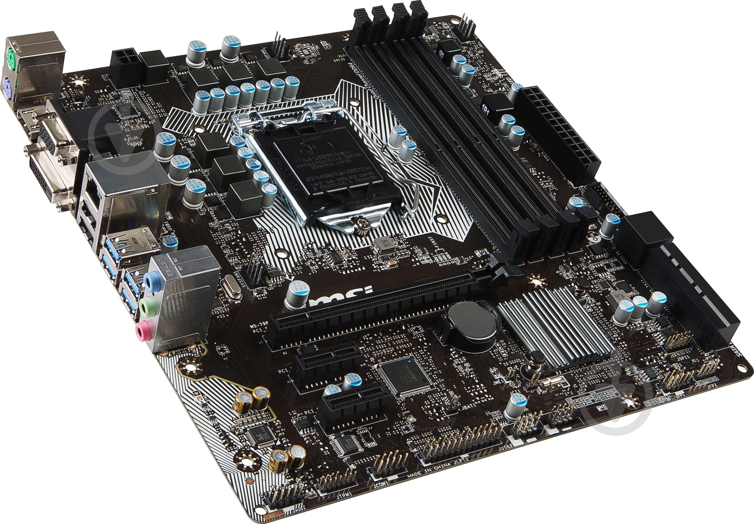 Материнская плата MSI H170M PRO-VDH (Socket 1151, Intel H170, mirco ATX) - фото 2 Материнская плата MSI H170M PRO-VDH (Socket 1151, Intel H170, mirco ATX) - фото 2