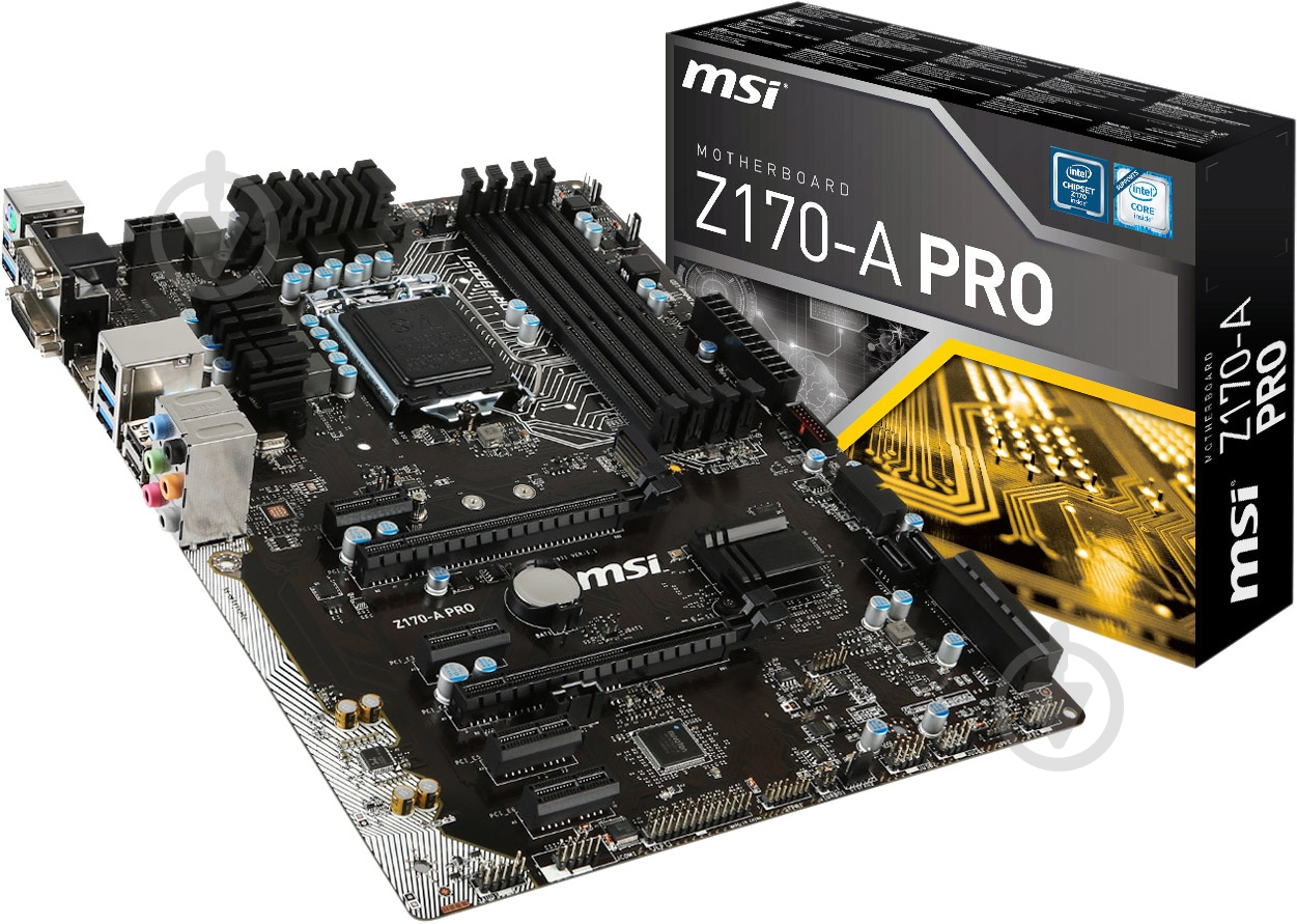 Материнская плата MSI Z170-A PRO (Socket 1151, Intel Z170, ATX) - фото 5
