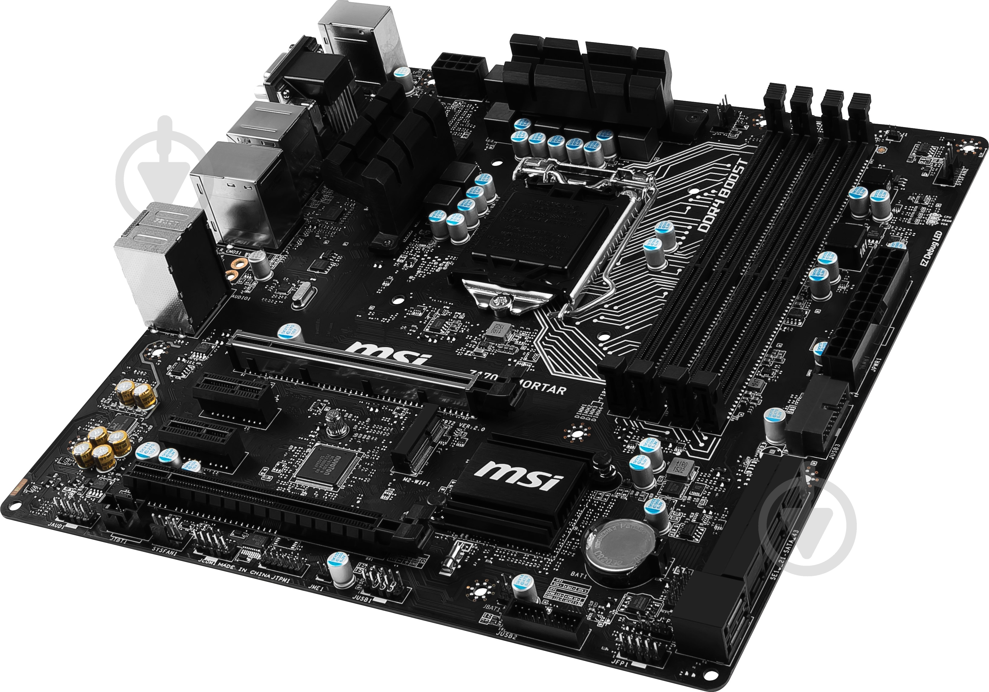Материнська плата MSI Z170M MORTAR (Socket 1151, Intel Z170, mirco ATX) - фото 3