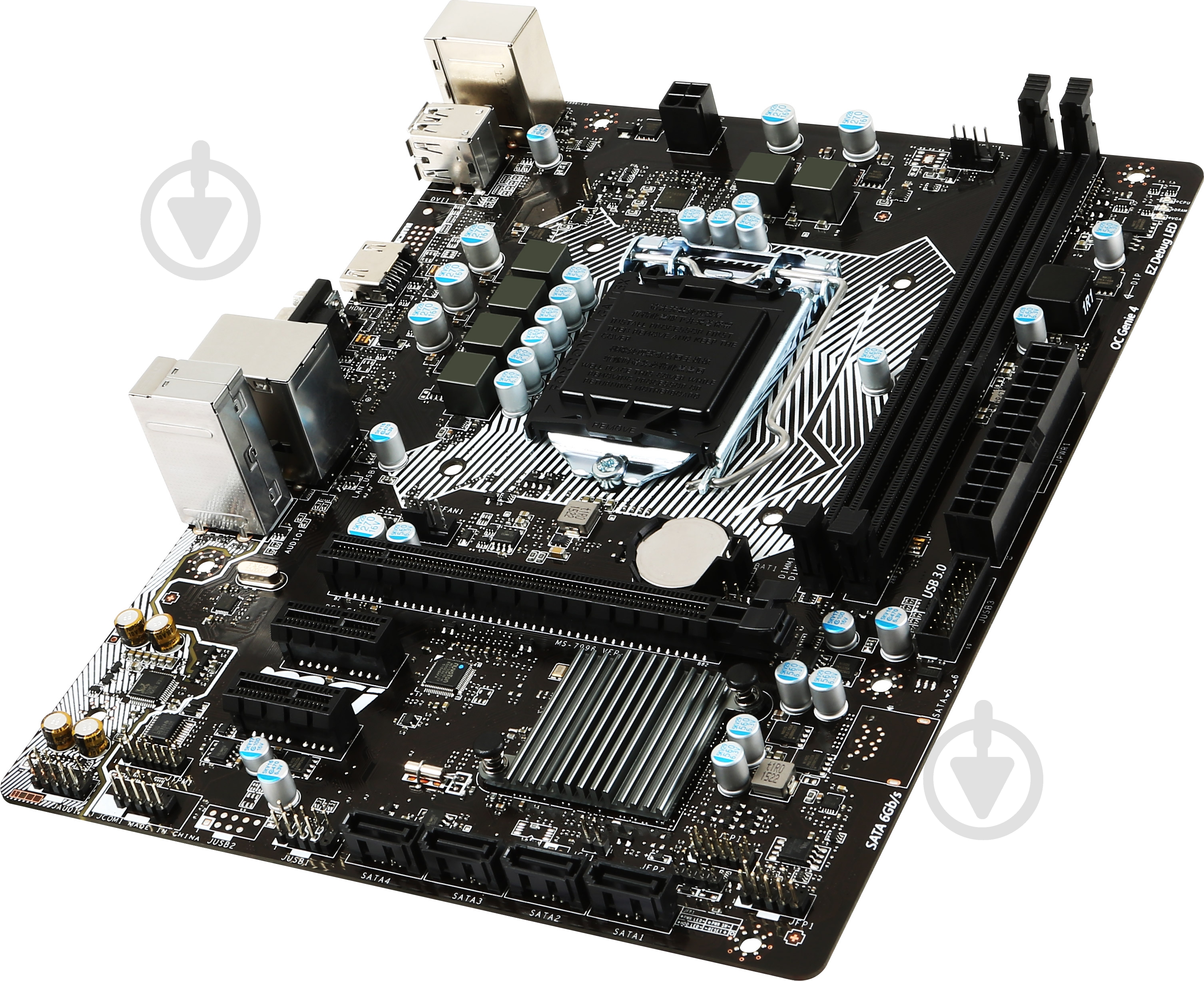 Материнська плата MSI H110M PRO-VH (Socket 1151, Intel H110, mirco ATX) - фото 3 Материнська плата MSI H110M PRO-VH (Socket 1151, Intel H110, mirco ATX) - фото 3