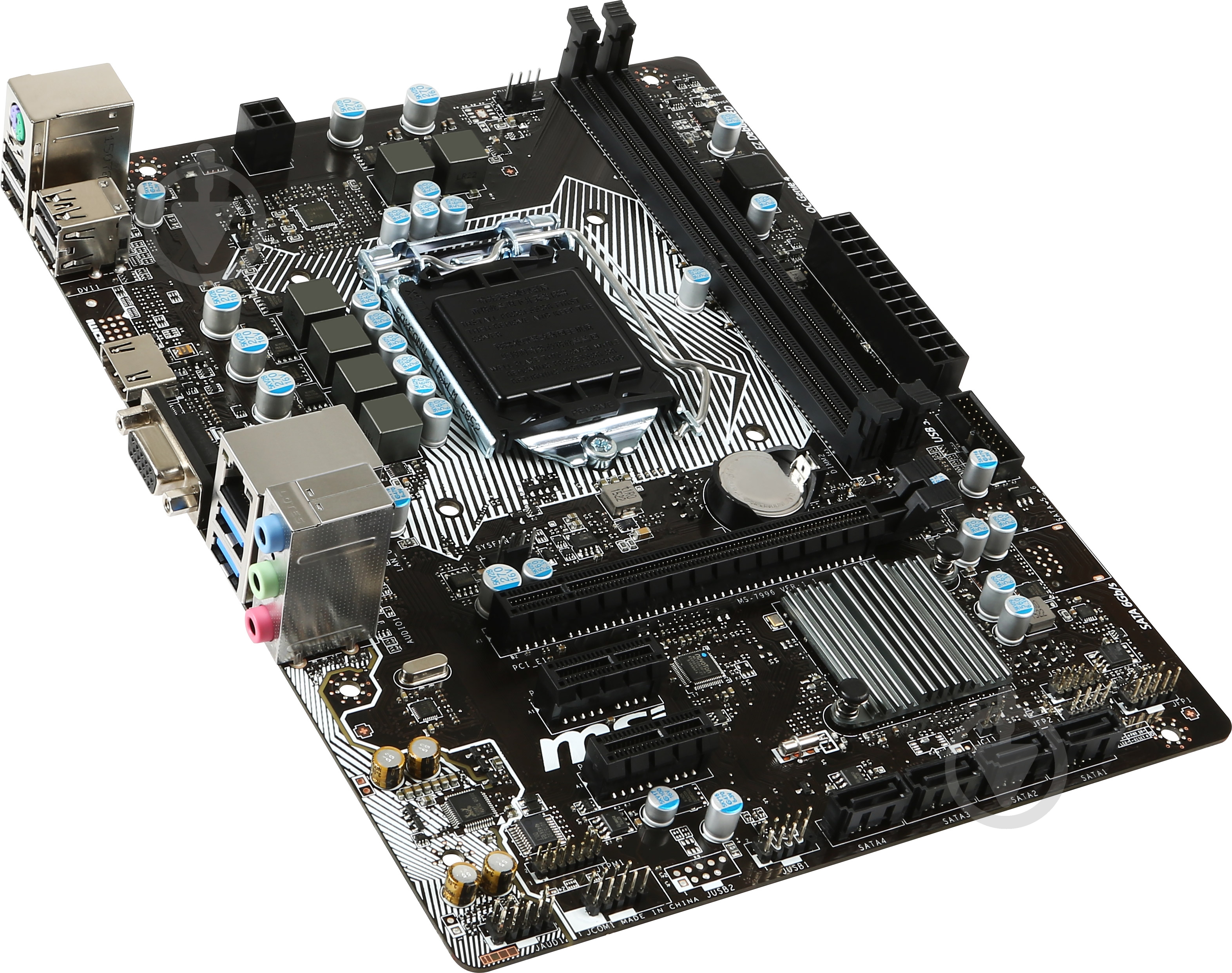 Материнська плата MSI H110M PRO-VH (Socket 1151, Intel H110, mirco ATX) - фото 2 Материнська плата MSI H110M PRO-VH (Socket 1151, Intel H110, mirco ATX) - фото 2