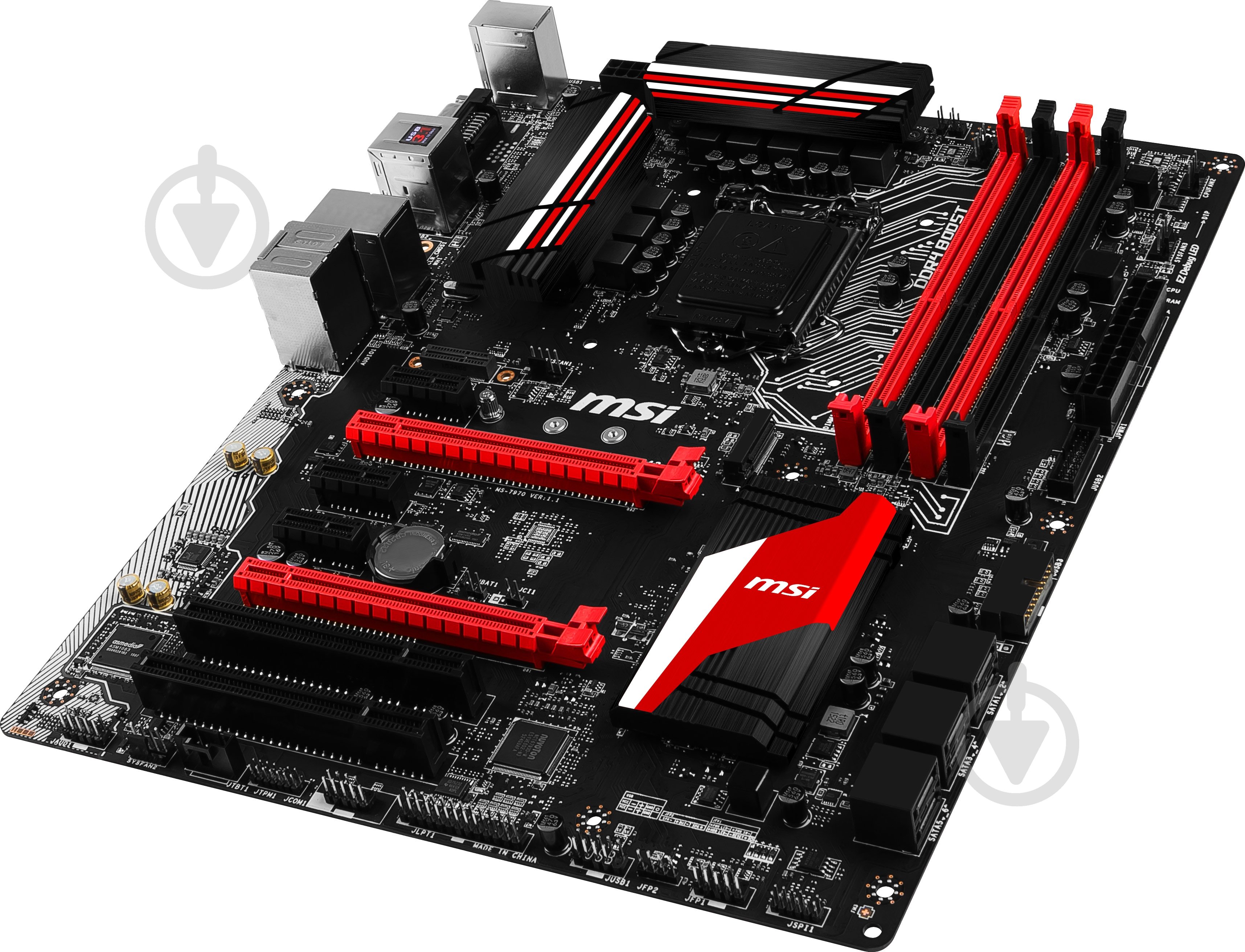 Материнская плата MSI Z170A TOMAHAWK (Socket 1151, Intel Z170, ATX) - фото 4