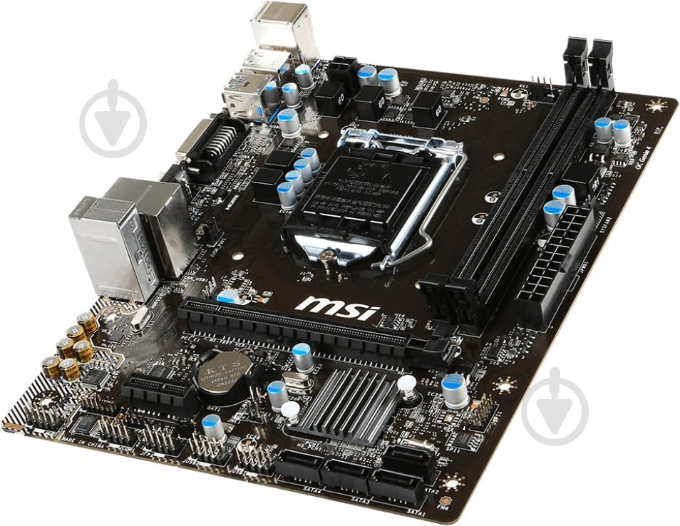 Материнская плата MSI H81M-P33 PLUS (Socket 1150, Intel H81, mirco ATX) - фото 3
