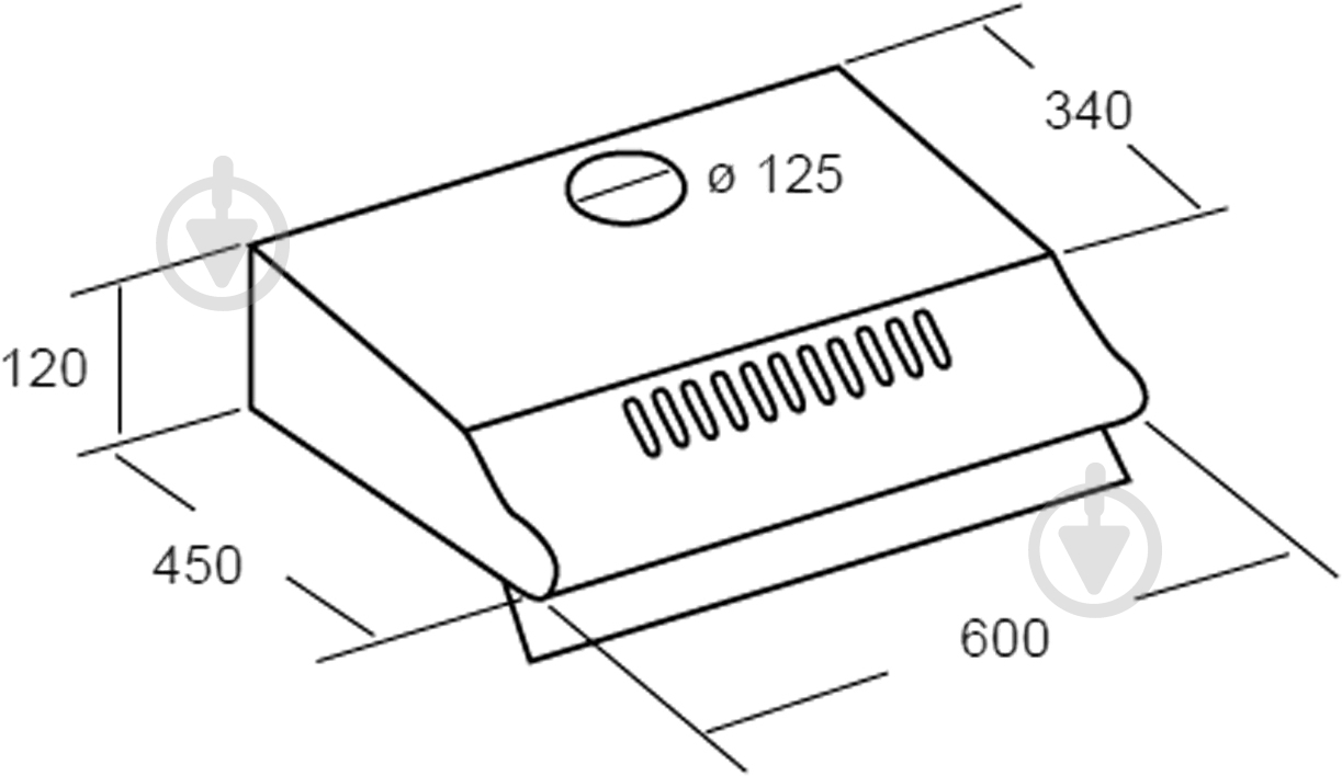 Вытяжка Cata P 3260 BLANCA (WHITE) - фото 13