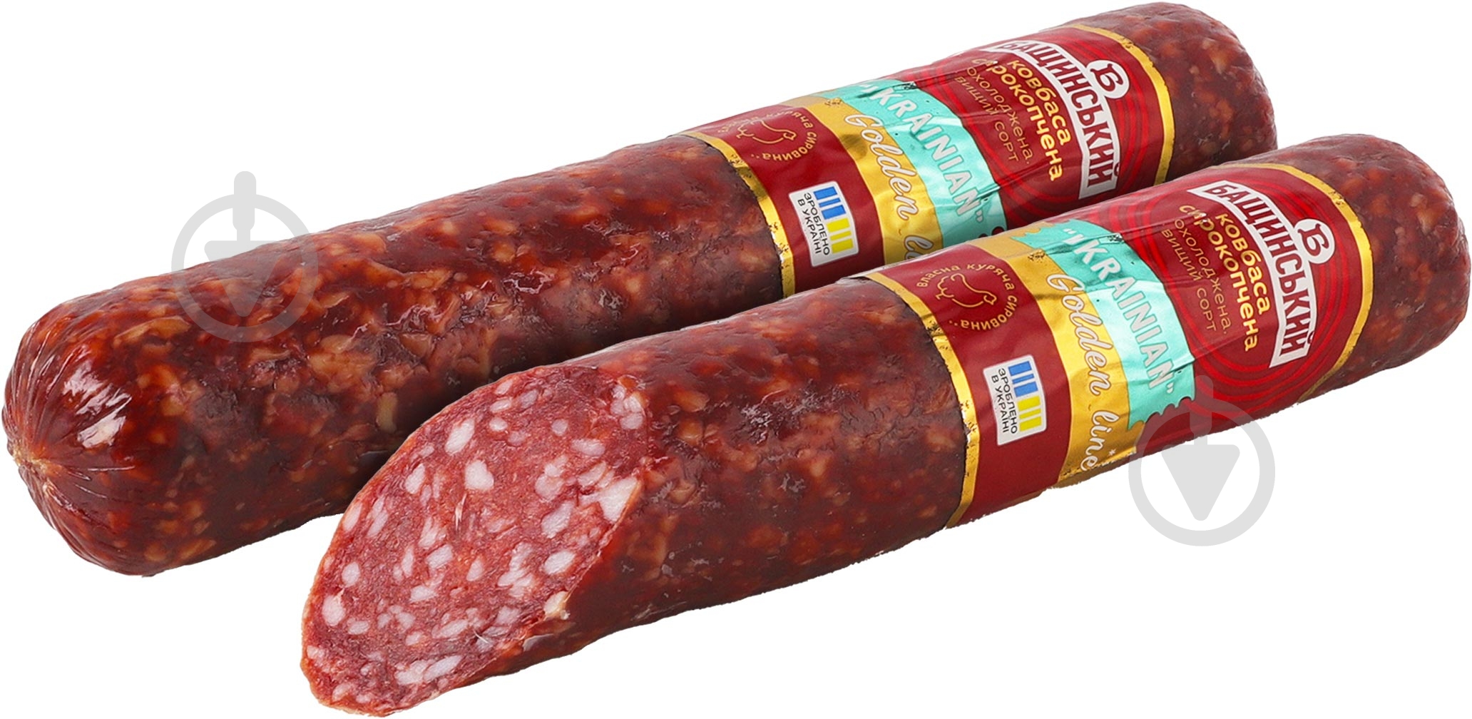 Колбаса Бащинський Украинская с/к в/г 270г - фото 1