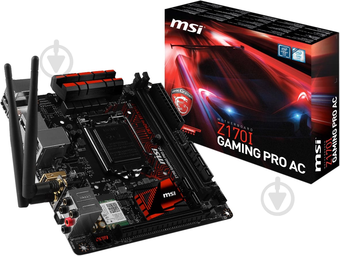 Материнская плата MSI Z170I GAMING PRO AC (Socket 1151, Intel Z170, mini ITX) - фото 6