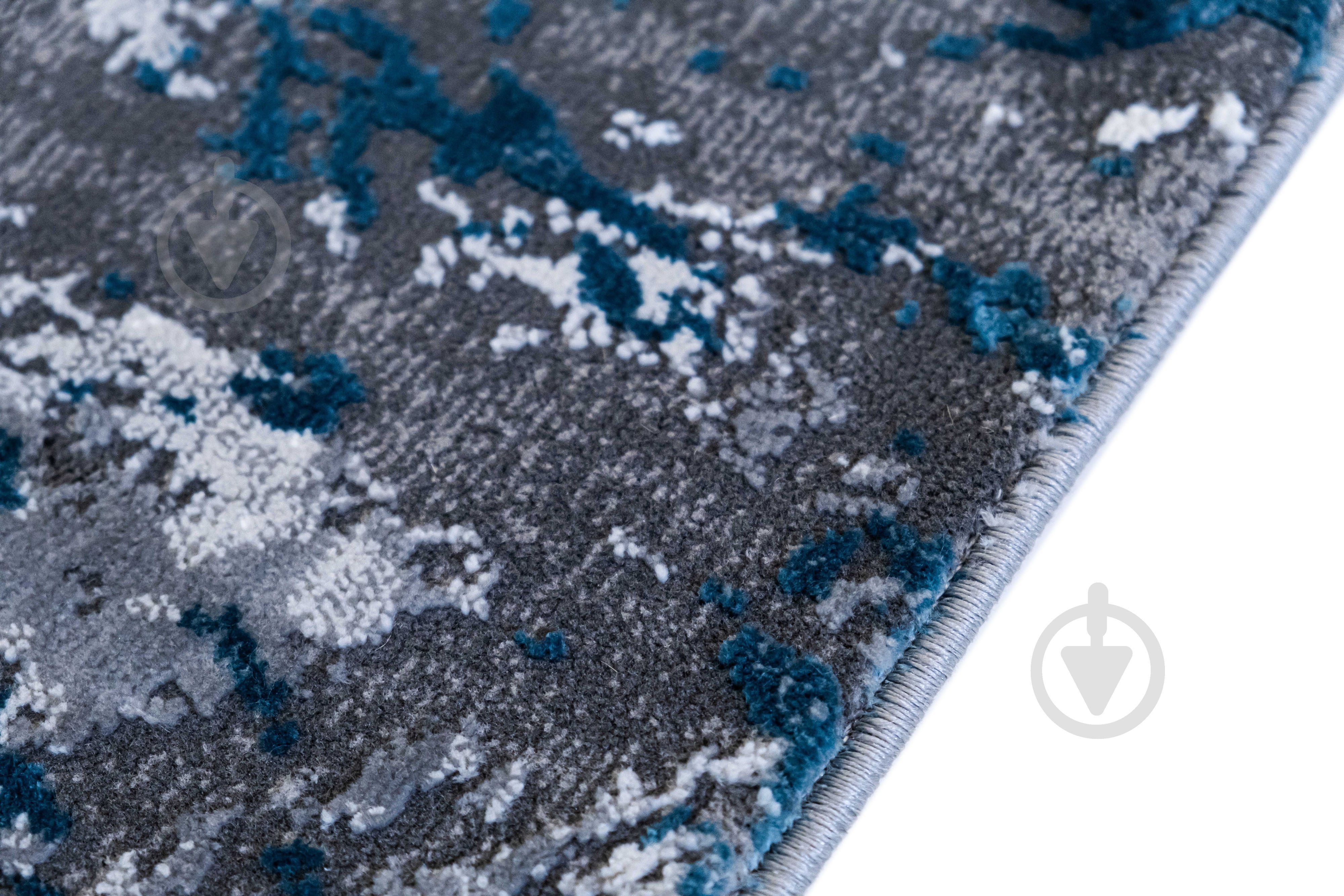 Ковер Karmen Carpet QUANTUM PLUS S3024T GREY/GREY 80x150 см D - фото 4