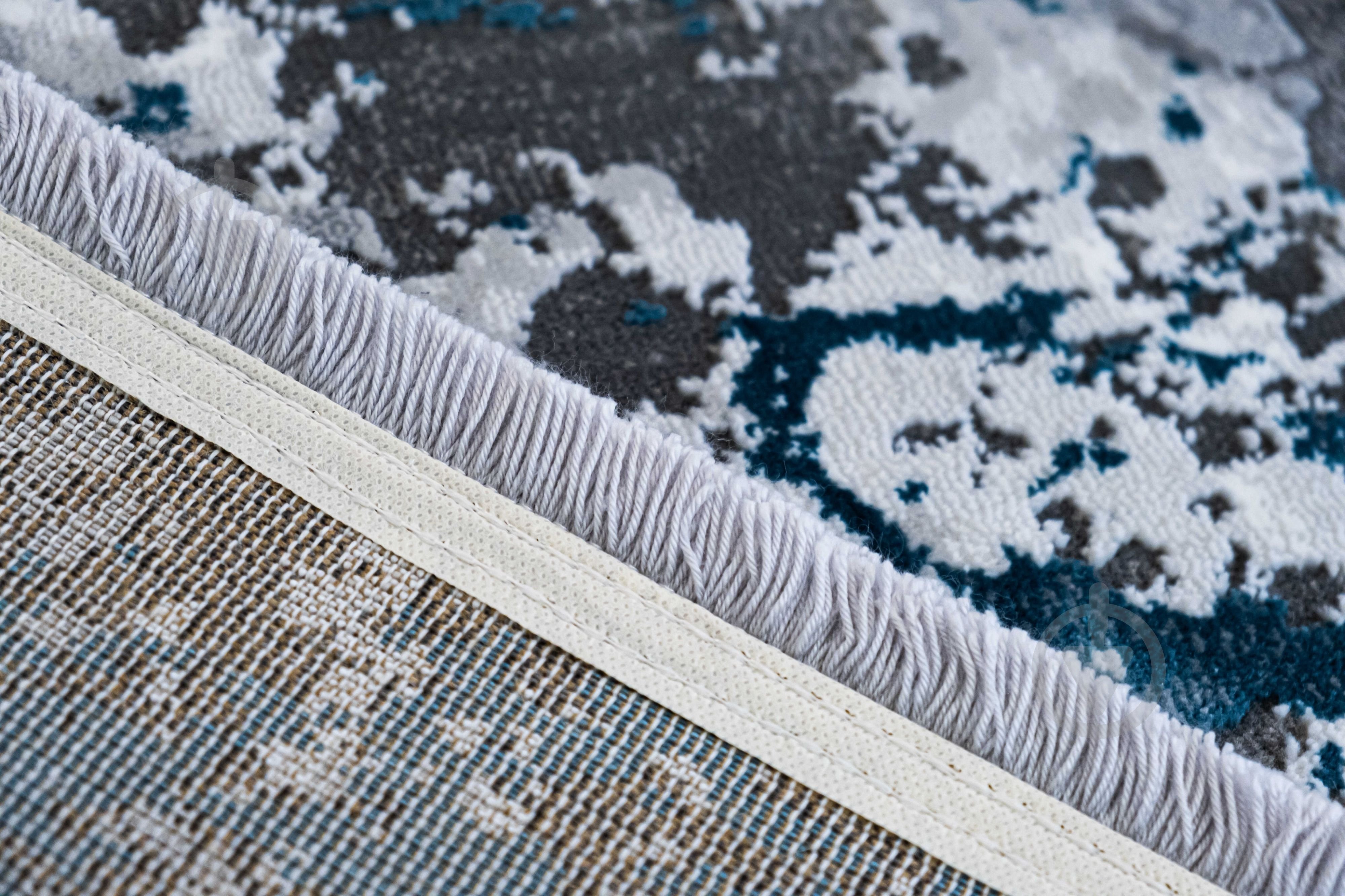 ᐉ Килим Karmen Carpet QUANTUM PLUS S3024T GREY/GREY 80x150 см D
