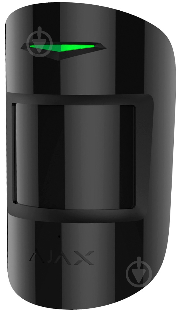 Бездротовий датчик руху та розбиття скла Ajax CombiProtect black - фото 1