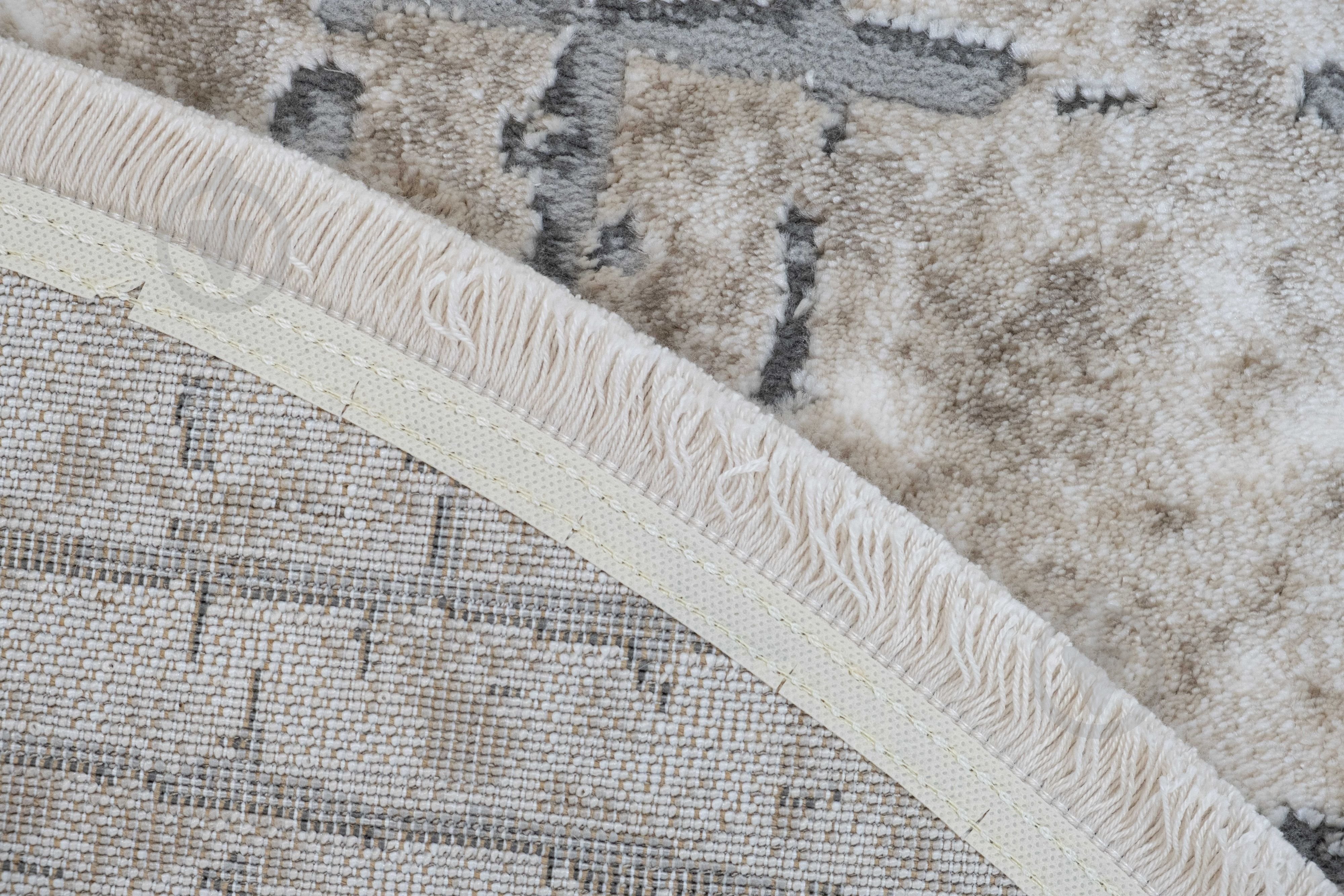 Ковер Karmen Carpet GALYA PLUS S3802A GREY/GREY 80x150 см O - фото 5