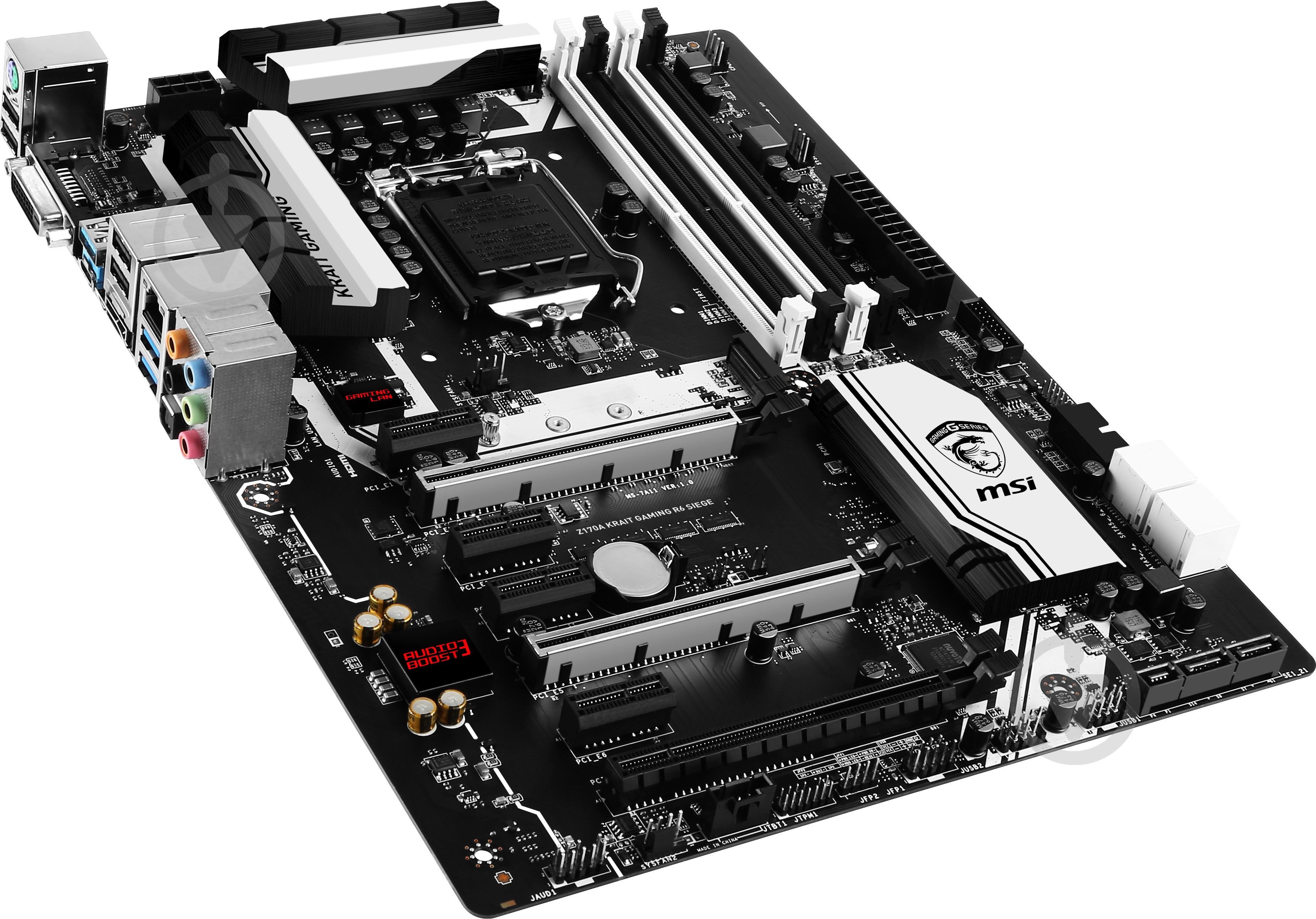 Материнская плата MSI Z170A KRAIT GAMING R6 SIEGE (Socket 1151, Intel Z170, ATX) - фото 2