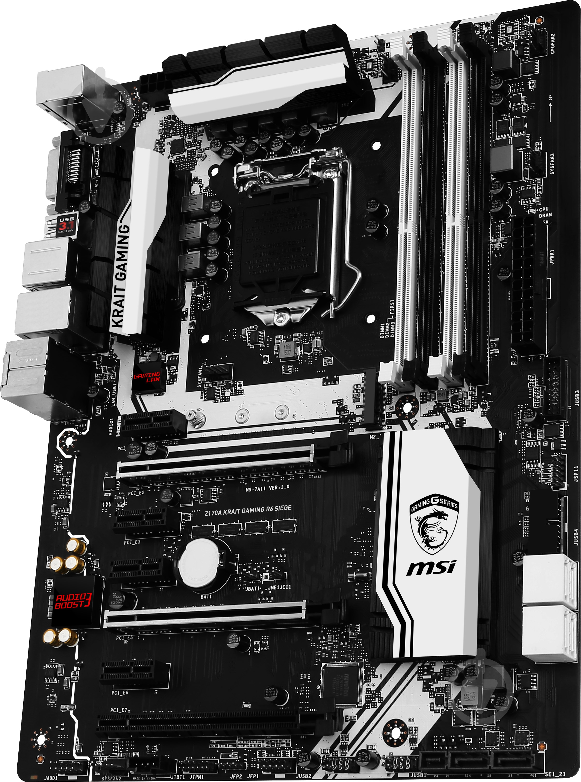 Материнская плата MSI Z170A KRAIT GAMING R6 SIEGE (Socket 1151, Intel Z170, ATX) - фото 3