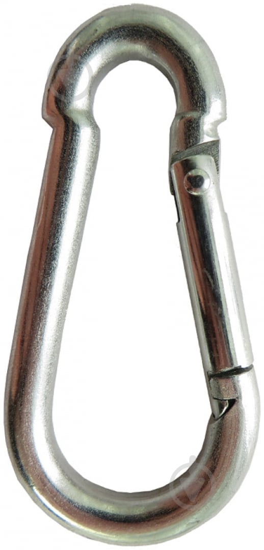 Карабин пожарный 6 мм 6 мм нержавеющая сталь 1 шт. - фото 1 Карабин пожарный 6 мм 6 мм нержавеющая сталь 1 шт. - фото 1