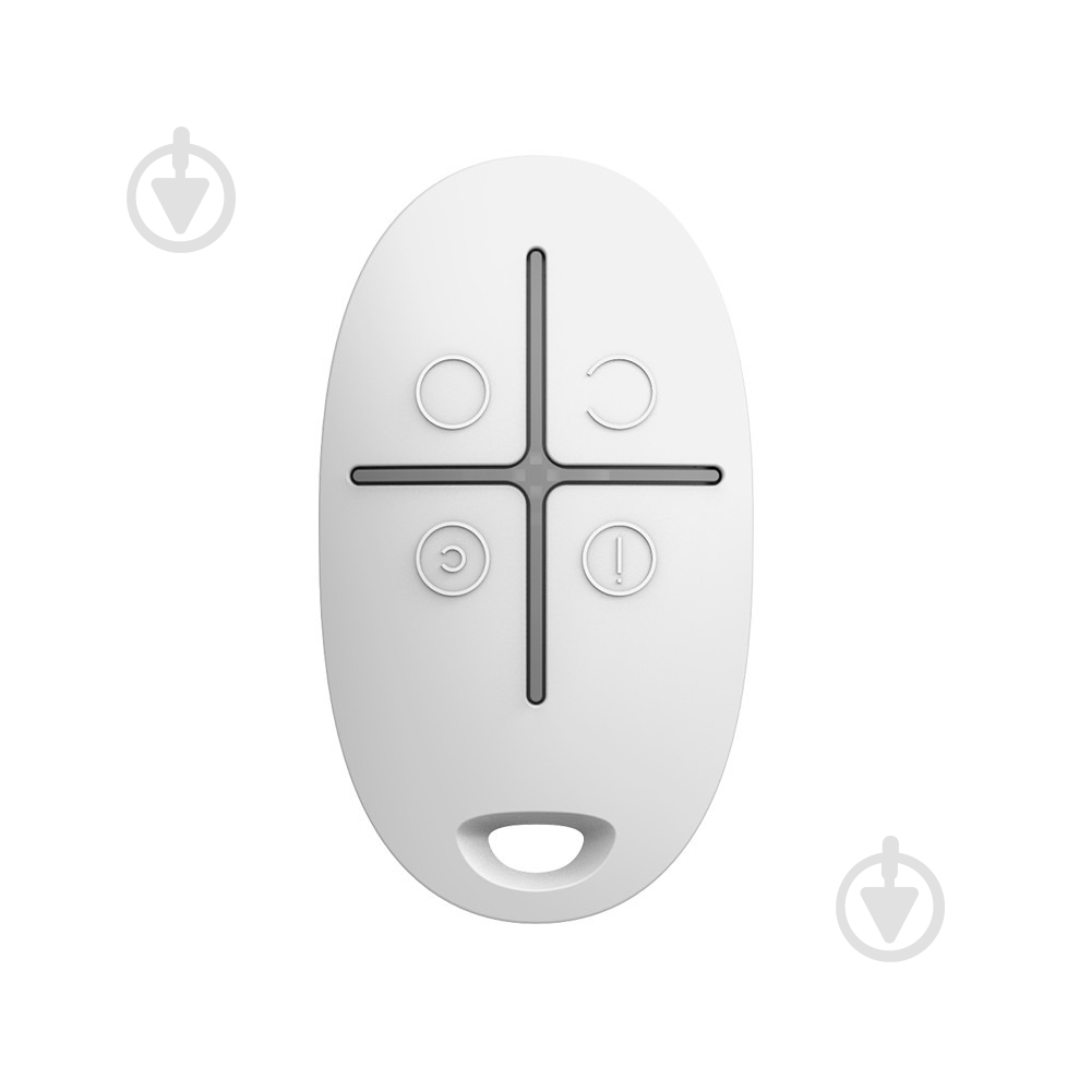 Брелок Ajax SpaceControl white - фото 1 Брелок Ajax SpaceControl white - фото 1