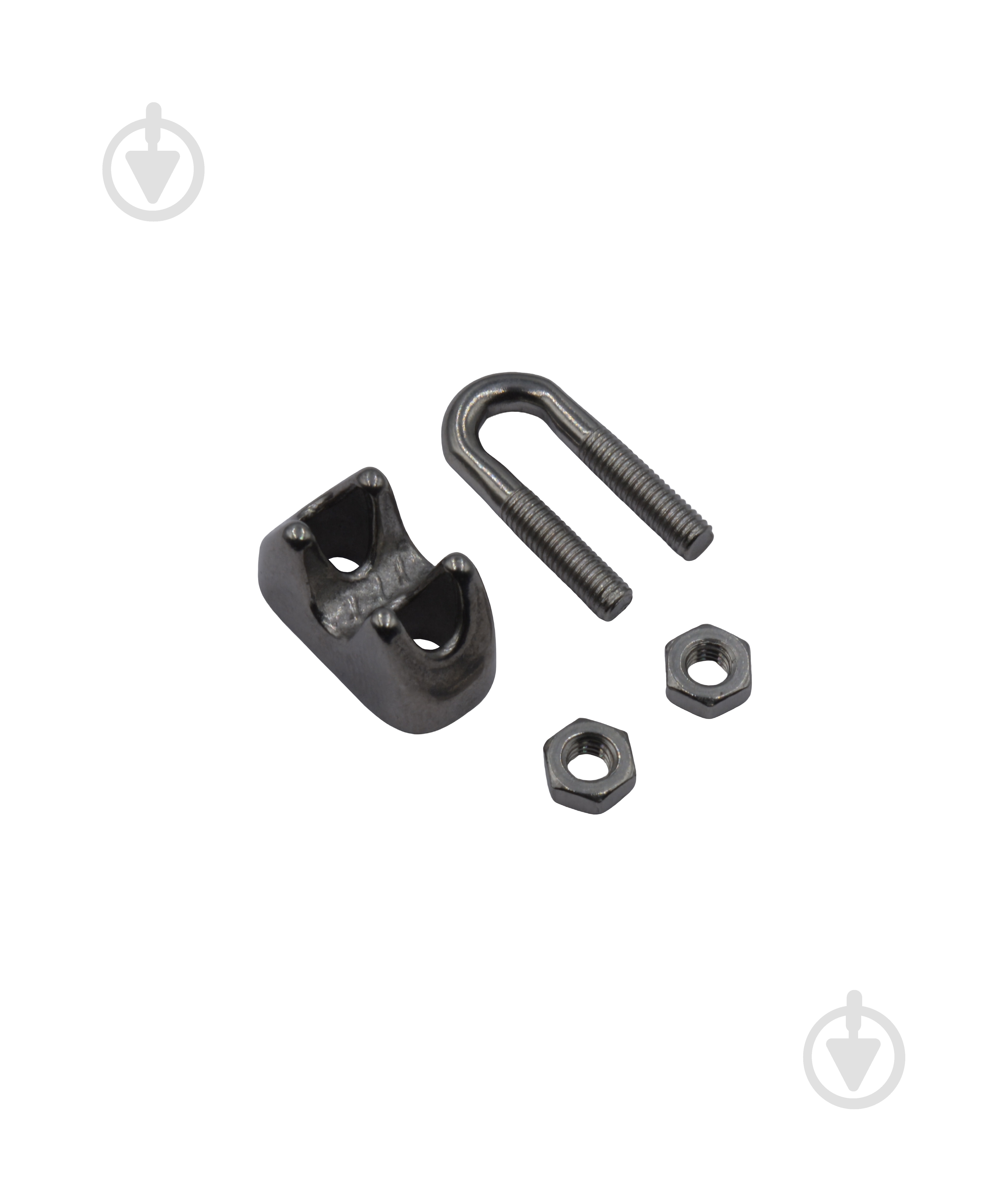 Зажим для троса дуговой нерж 3 мм - фото 2