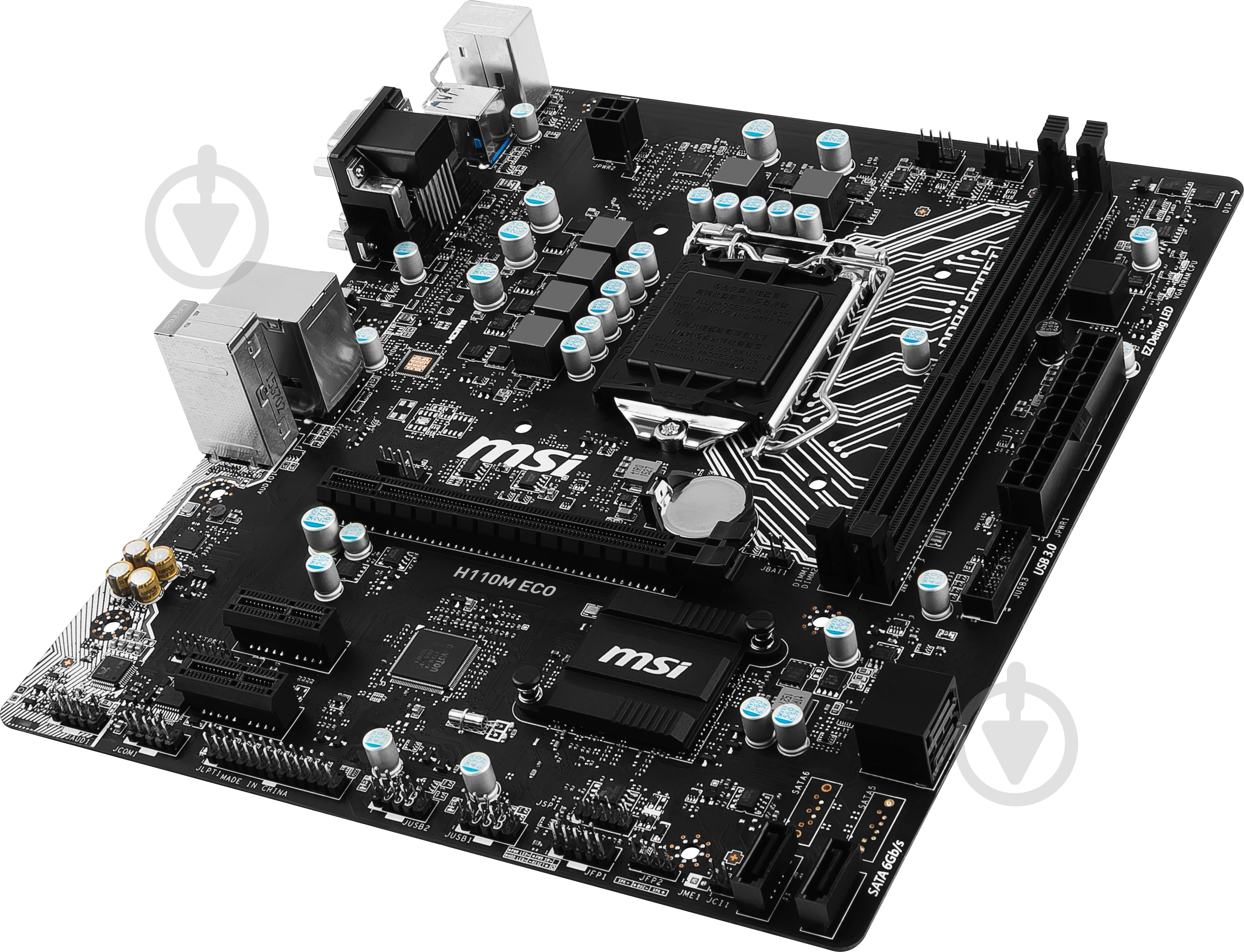 Материнская плата MSI  H110M ECO - фото 3
