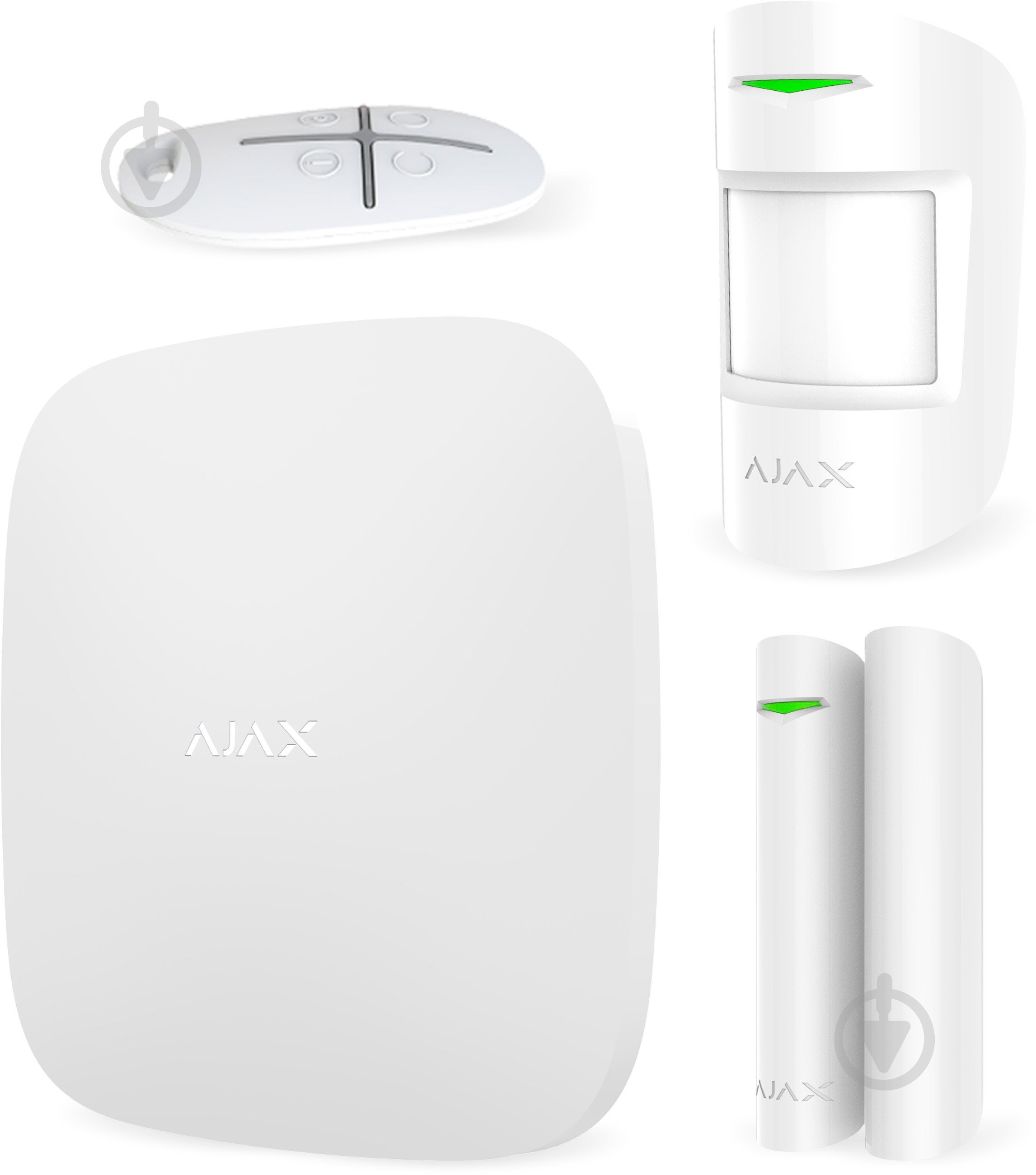Комплект охранной сигнализации Ajax StarterKit white - фото 1 Комплект охранной сигнализации Ajax StarterKit white - фото 1