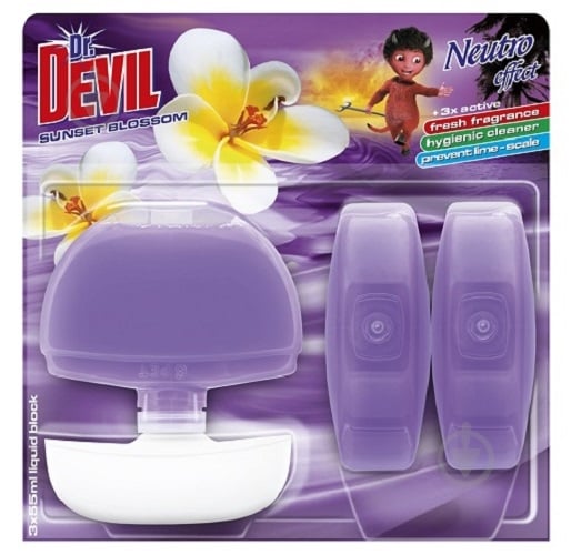 Туалетный блок Dr.Devil Закат 3x55 мл - фото 1 Туалетный блок Dr.Devil Закат 3x55 мл - фото 1