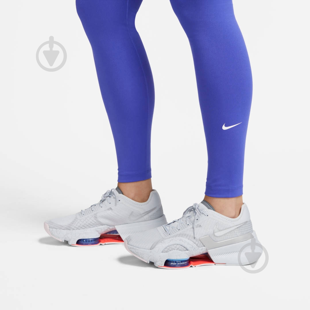 Лосины Nike DM7278-430 р.S фиолетовый - фото 5