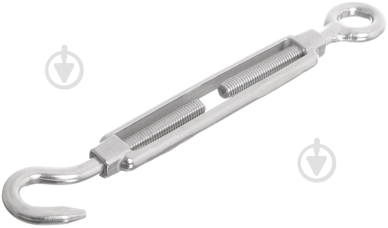 Талреп крюк-кольцо 5x70 мм нержавеющая сталь - фото 1 Талреп крюк-кольцо 5x70 мм нержавеющая сталь - фото 1