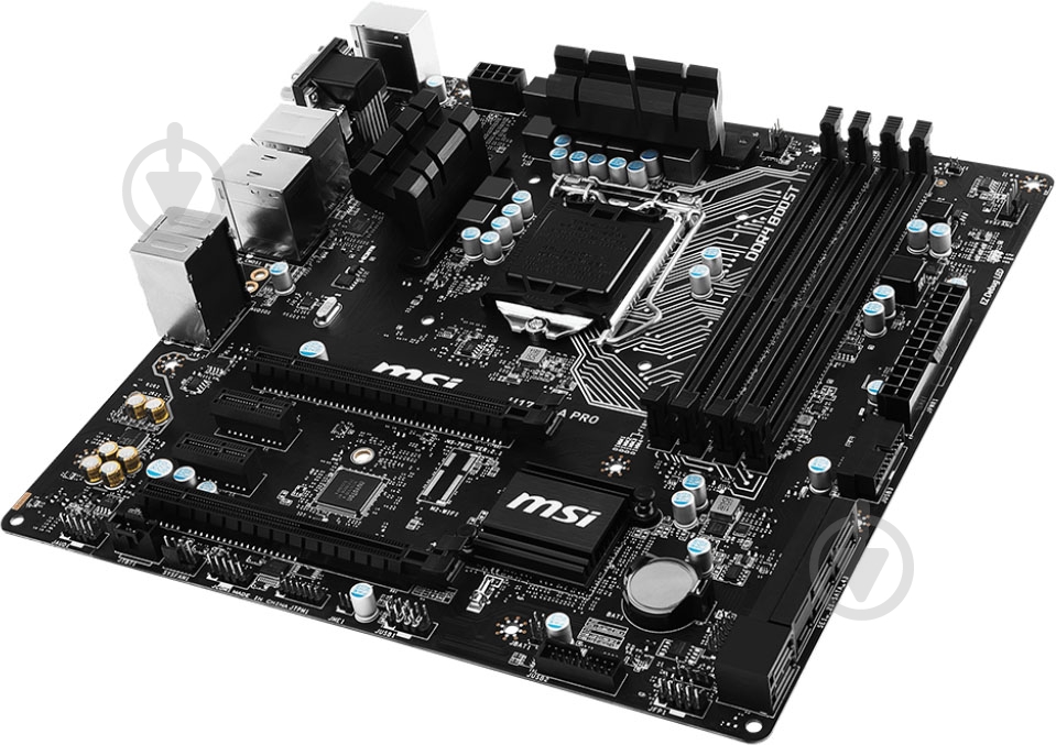 Материнская плата MSI H170M-A PRO (Socket 1151, Intel H170, mirco ATX) - фото 4 Материнская плата MSI H170M-A PRO (Socket 1151, Intel H170, mirco ATX) - фото 4