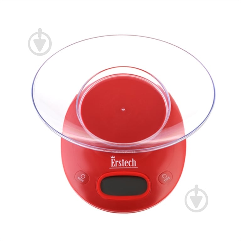 Весы кухонные ERSTECH EKS-5181 Red - фото 1