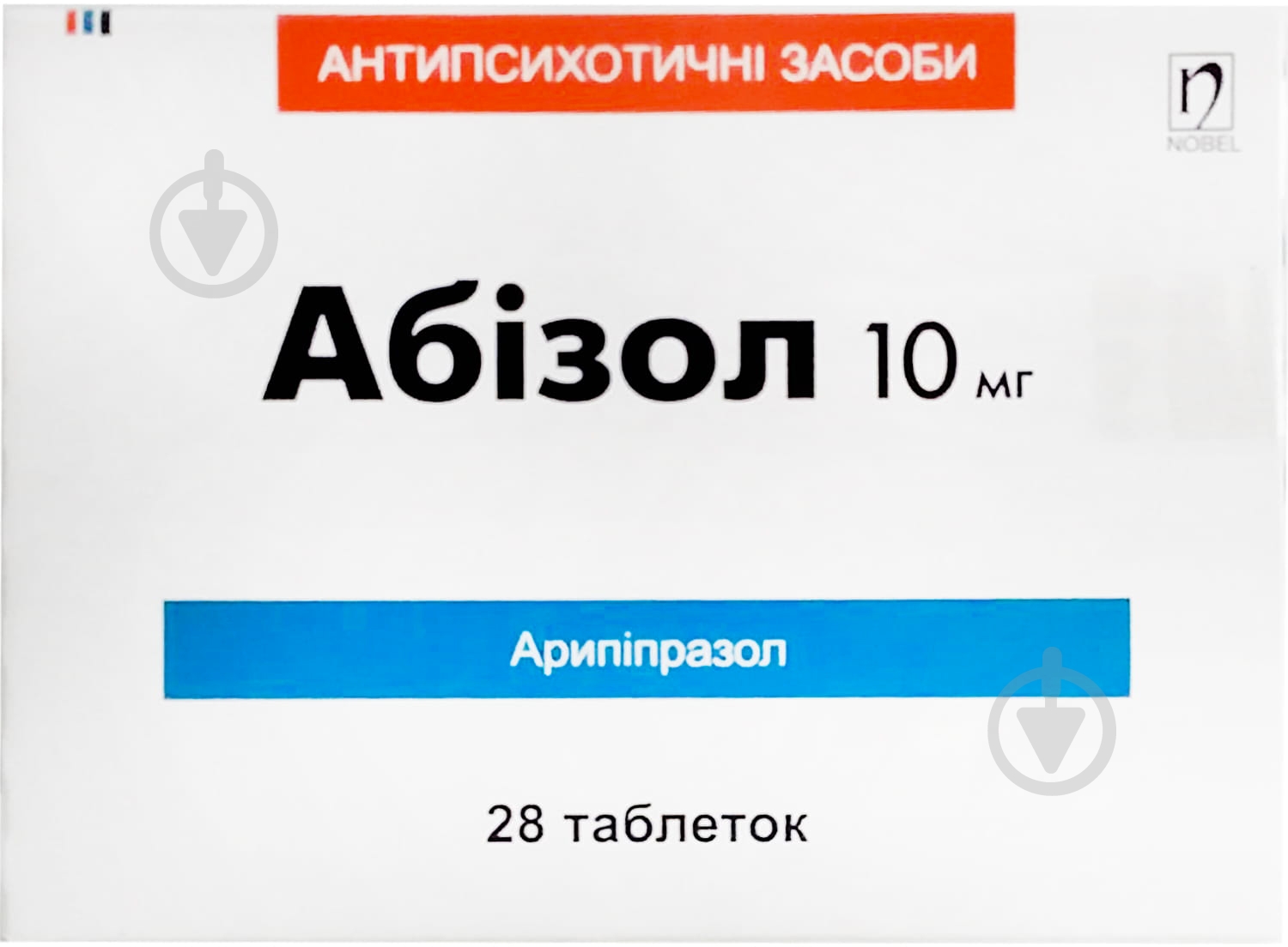 Абізол №28 (14х2) таблетки 10 мг - фото 1