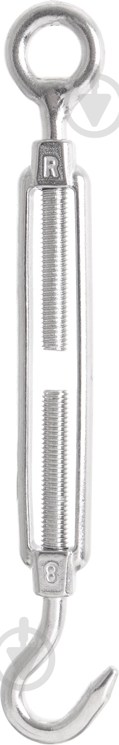 Талреп гак-кільце 8x110 мм нержавіюча сталь - фото 2