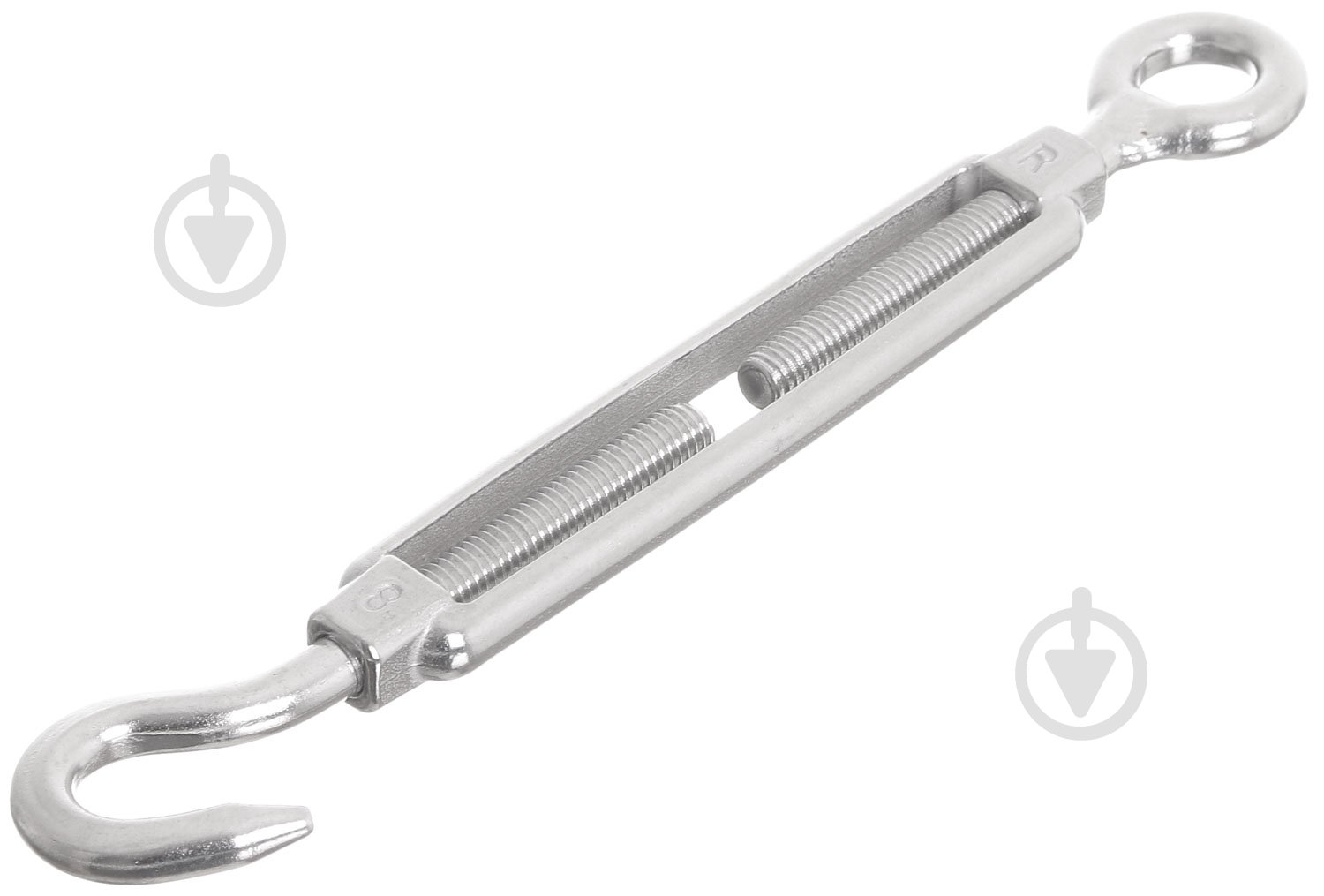 Талреп гак-кільце 8x110 мм нержавіюча сталь - фото 1