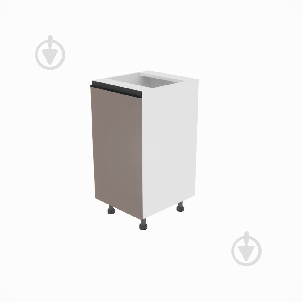 Тумба нижня Софі (Н 40 права) глиняний сірий/білий Світ Меблів - фото 1 Тумба нижня Софі (Н 40 права) глиняний сірий/білий Світ Меблів - фото 1