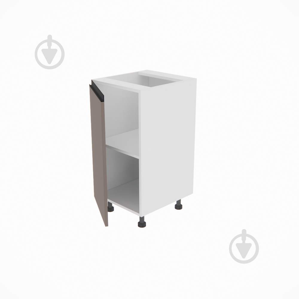 Тумба нижня Софі (Н 40 права) глиняний сірий/білий Світ Меблів - фото 2 Тумба нижня Софі (Н 40 права) глиняний сірий/білий Світ Меблів - фото 2