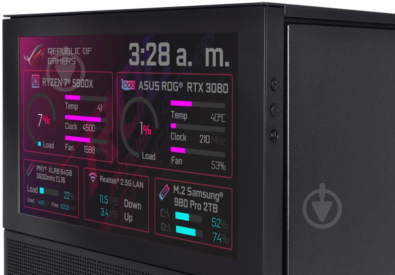 Компьютер Artline Gaming D31 (D31v28) black - фото 11