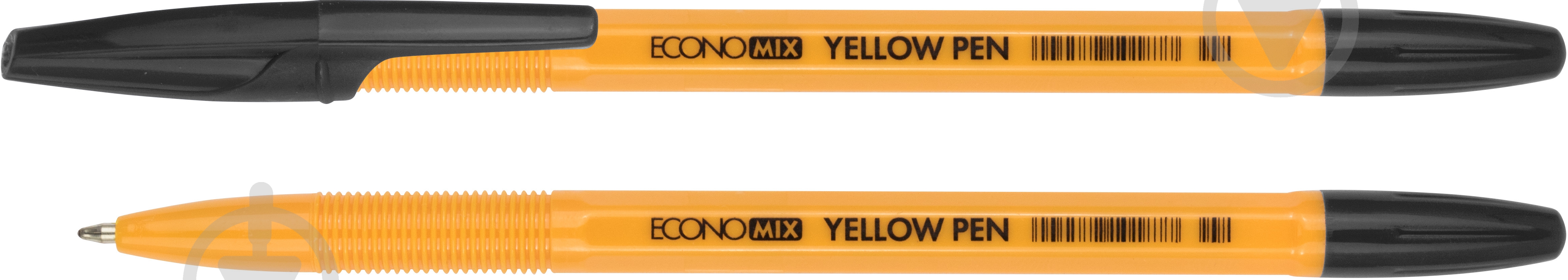 Ручка кулькова Economix Yellow Pen E10187-01 - фото 1