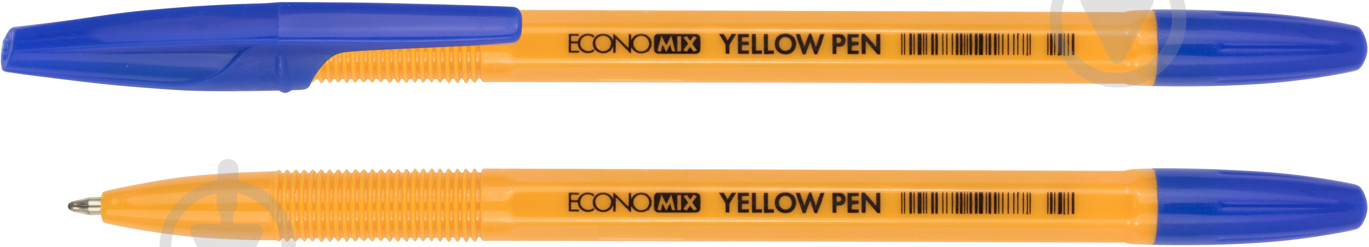 Набір ручок кулькових Economix Yellow Pen E10187-02 50 шт. - фото 1